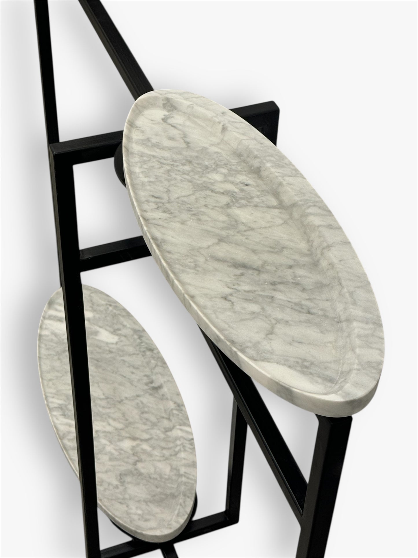 Carrara marble - Multifunctional freestanding tray