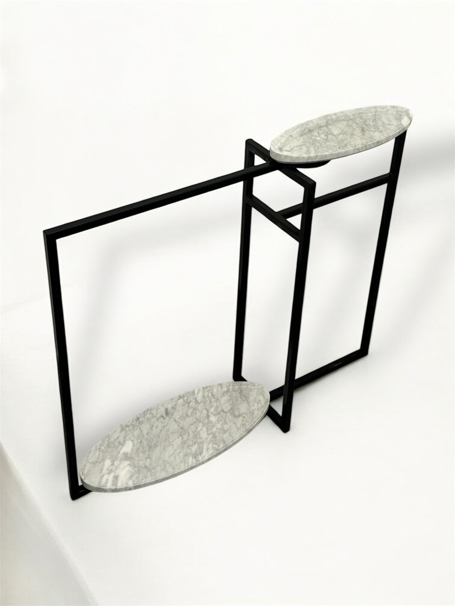 Carrara marble - Multifunctional freestanding tray