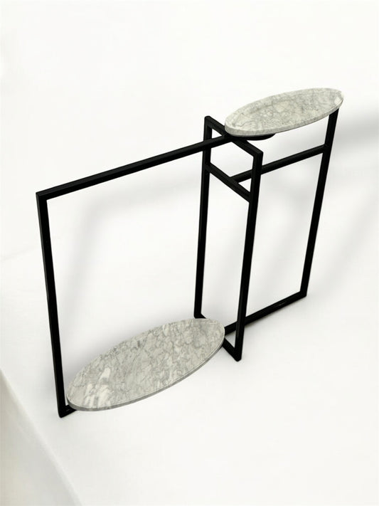 Carrara marble - Multifunctional freestanding tray