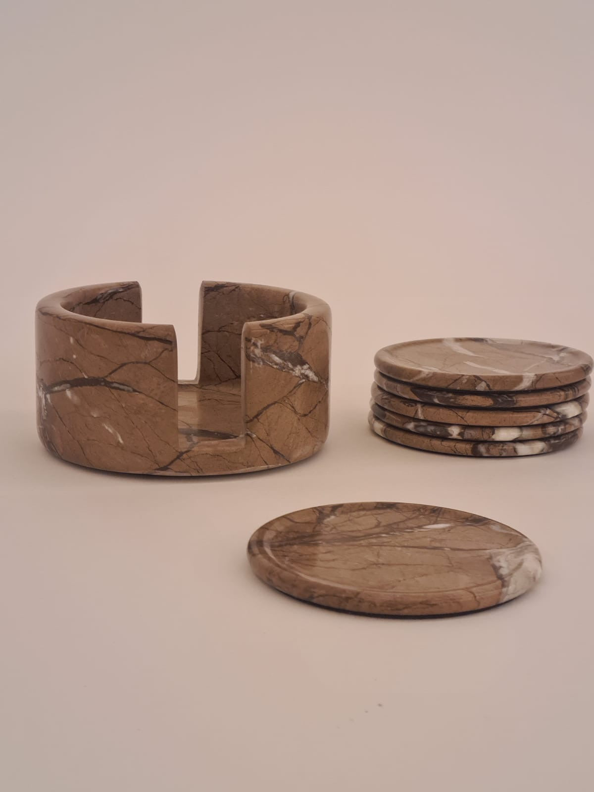 Rainforest brown coasters