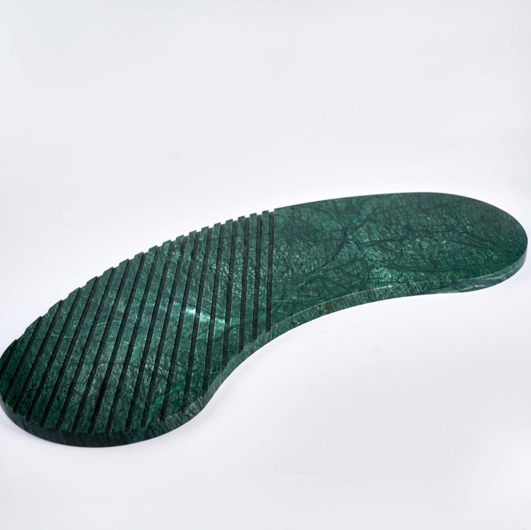 GUATEMALA GREEN PLATTERS SET