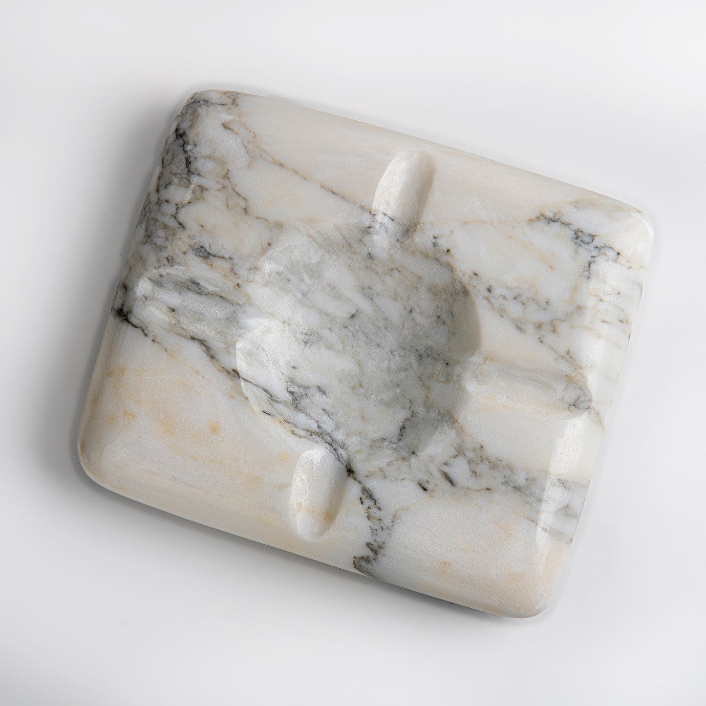 CARRARA MARBLE ASHTRAY