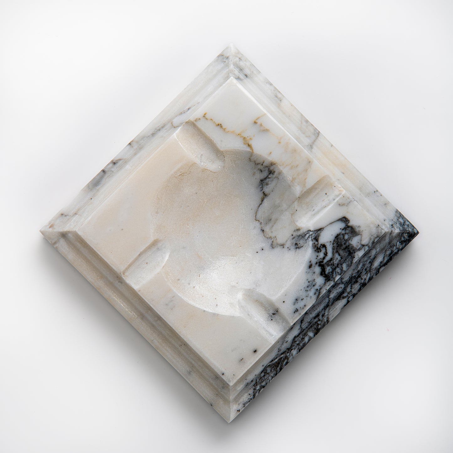 CARRARA MARBLE ASHTRAY