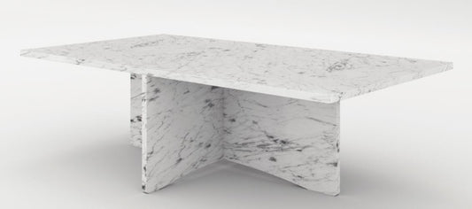 CARRARA MARBLE DINING TABLE