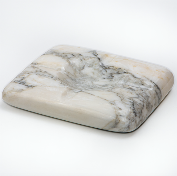 CARRARA MARBLE ASHTRAY