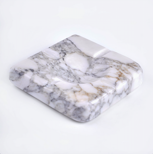 CARRARA MARBLE ASHTRAY